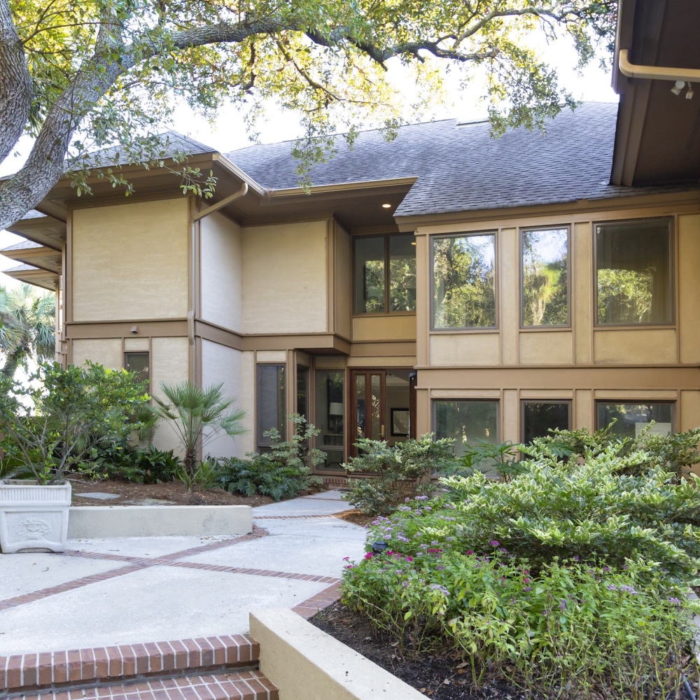 Exterior of a Sea Pines Villa 