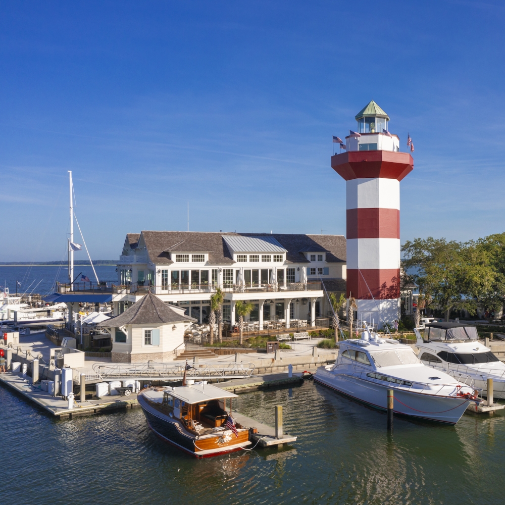 Image of the harbour town light house 